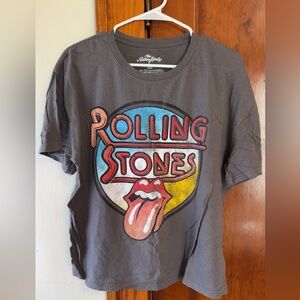 The Rolling Stones Gray Graphic Tee